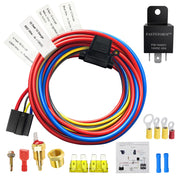 FASTSTORM front packaging showing complete relay kit components and benefits