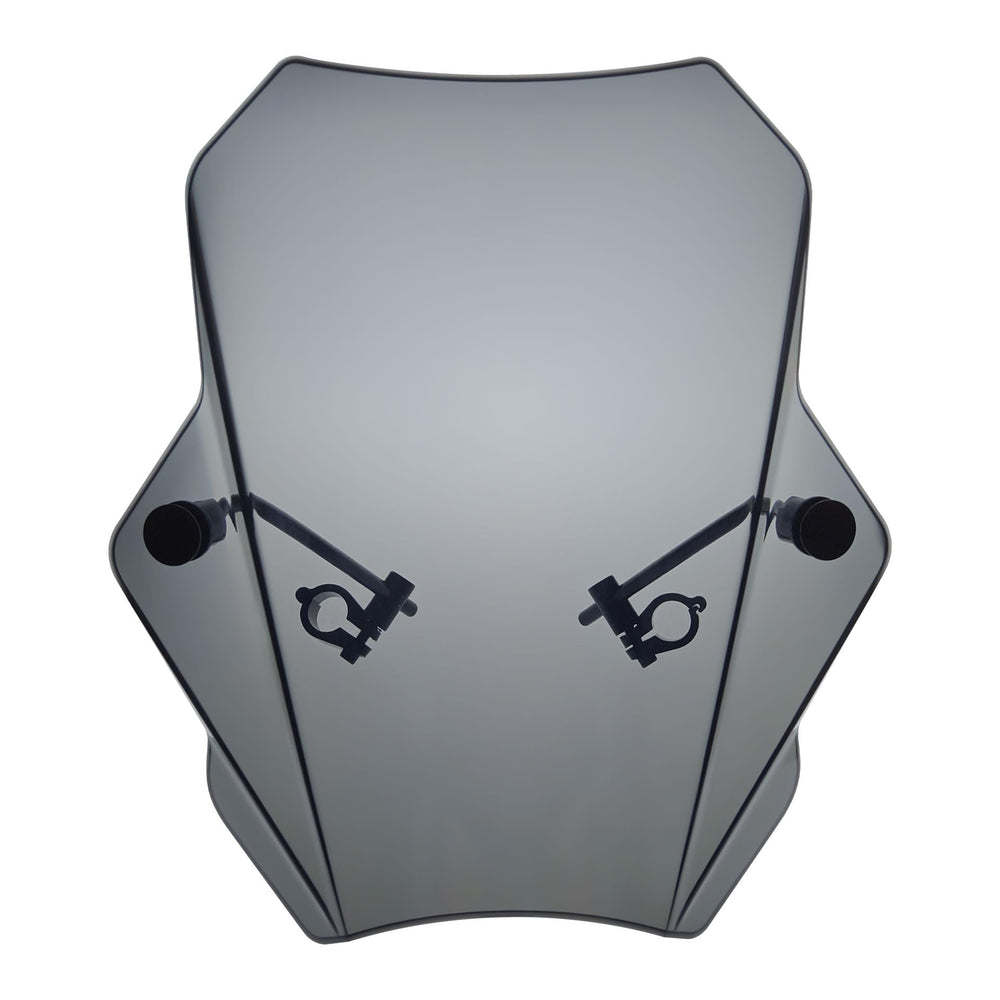 FATECIM front view windscreen showing streamlined protection and style
