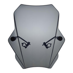 FATECIM front view windscreen showing streamlined protection and style