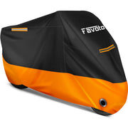 Favoto front view showing full bike coverage and weather protection