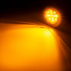 FBAAUKUS close-up of 13 Piranha LEDs highlighting brighter output and energy efficiency