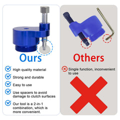 FBULWSEC spreader beside ruler showing compact size and workshop convenience