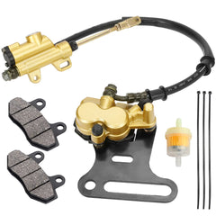 FVRITO front assembly overview showing complete brake kit and improved stopping