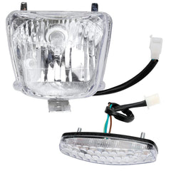 FVRITO front headlight assembly showing face and lens for improved night visibility
