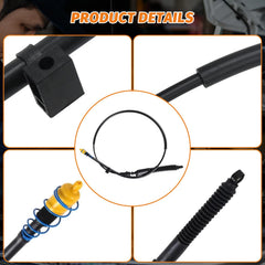 FDLPOMRW cable length mounted underbody illustrating correct routing and easy inspection
