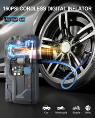 Featou clamps and cables detail demonstrating safe connection and polarity protection