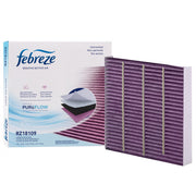 Febreze unscented cabin filter front box showing product branding and fitment