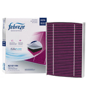 Febreze cabin filter front packaging showing fit and benefits