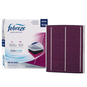 Febreze filter front packaging showing fitment and unscented benefit