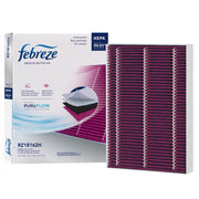 Febreze front packaging showing the PUREFLOW HEPA filter and benefits
