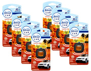 Febreze front packaging showing Hawaiian Aloha scent and 8-pack convenience