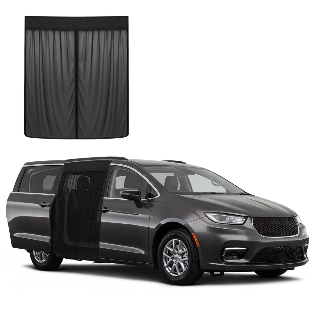 Federedevo screen on sliding door showing full coverage and easy access