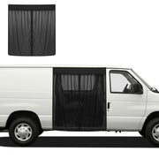 Federedevo front view of magnetic screen installed showing full coverage and airflow