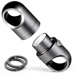 FEGVE front view of magnetic keychain showing secure locking benefit