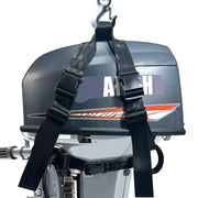 FEIJAZUM front view of harness showing full strap and buckle, reliable lifting