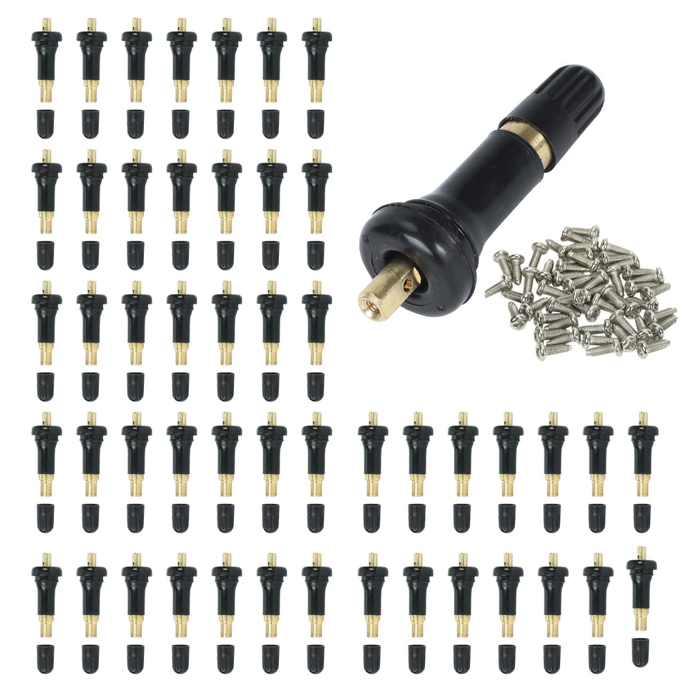 Fekuar front packaging showing 50 VS-950 valve stems and kit organization benefit