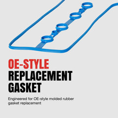 Fel-Pro gasket beside ruler showing scale, aids accurate part selection