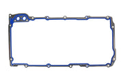 Fel-Pro oil pan gasket set front packaging showing brand and part number, assures correct part selection