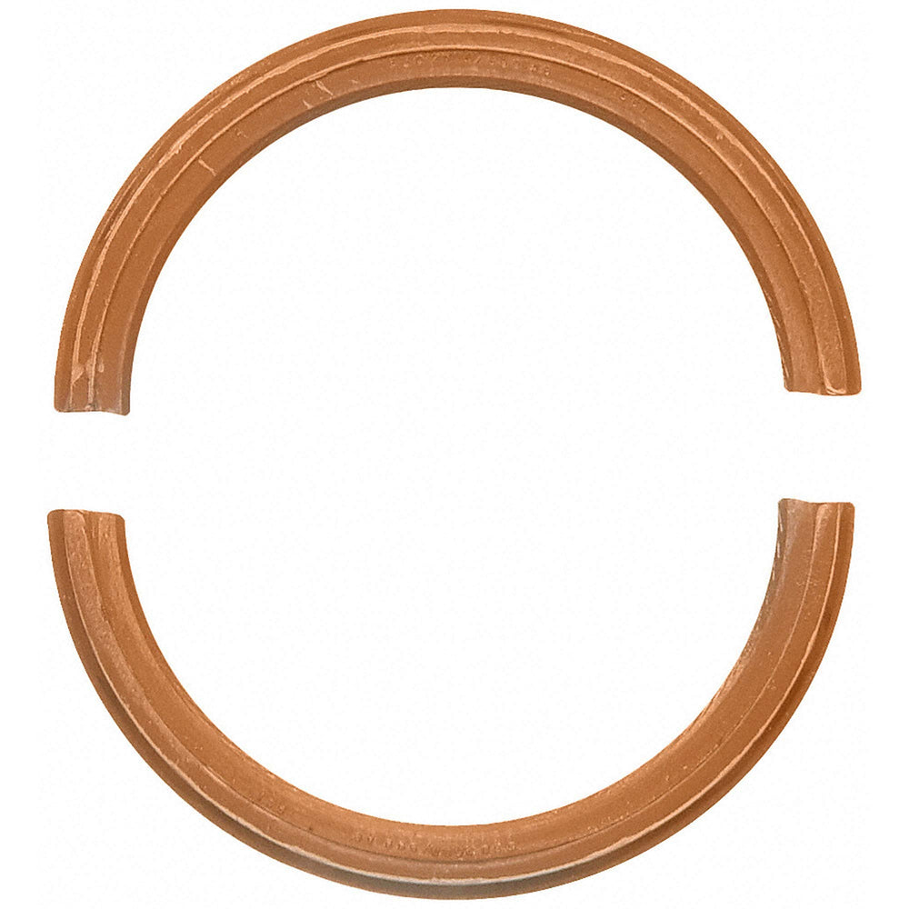 Fel-Pro front-view of crankshaft seal kit showing parts and precise fit benefit