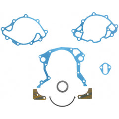 Fel‑Pro timing cover gasket set front packaging showing kit contents and brand