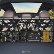 Femuar hibiscus front view showing full organizer and large capacity benefit