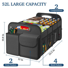 Femuar open top displaying compartments for neat gear organization