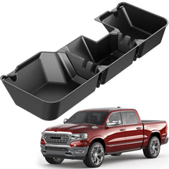 FengYu front view of under-seat storage box showing compact footprint and fit