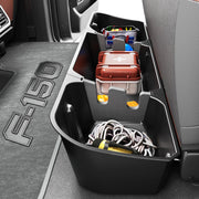 FengYu front view of under-seat storage box showing fit and secure closure