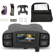 Fexhull 90195 front panel LCD showing settings for clearer braking control