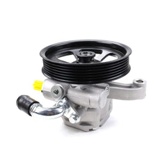 FEXON power steering pump front view showing ready-to-install unit and confident fit