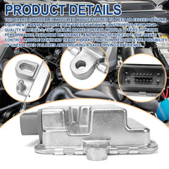 FEXON module mounted behind spare tire demonstrating factory location fit