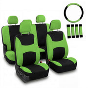 FH Group front seat cover full view showing clean protection and style