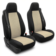 FH Group front seat covers full view showing neat protection and refreshed interior