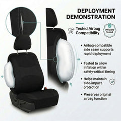FH Group seat belt pads and headrests added comfort and coordinated look