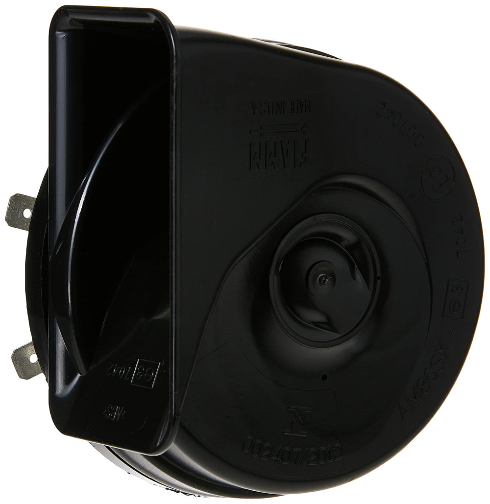 FIAMM Freeway Blaster front view showing horn face and robust build for clear warning sound