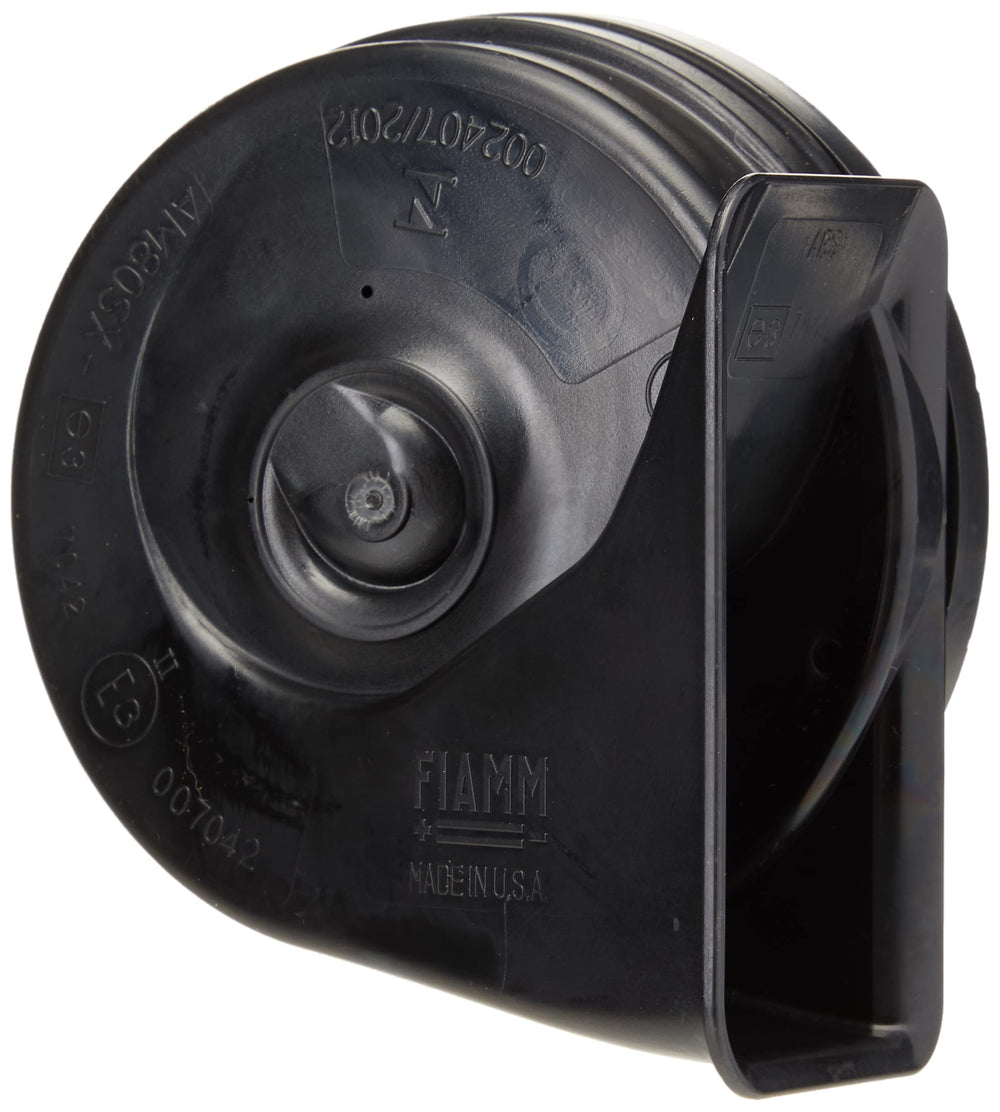 FIAMM Freeway Blaster front view showing horn face and benefit of powerful low tone