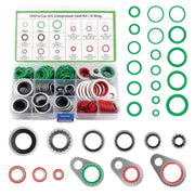 Figpade open kit showing full A/C seal selection and organized storage benefit