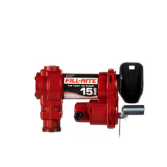 Fill-Rite FR604H front view showing pump body and mounting, durable construction benefit