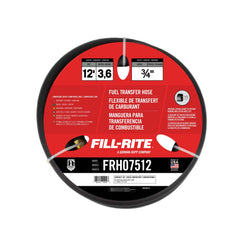 Fill-Rite close-up of 7-inch anti-kink spring guard protecting hose bend and flow