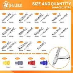 Filluck open storage box with organized compartments for quick access