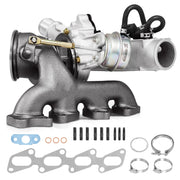 FILTERUP turbocharger front view showing fitment and easy replacement benefit