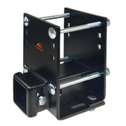 Fioracl front view of 2-inch receiver showing clean profile and secure fit
