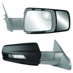 Fit System K SOURCE front view on Ram 1500 showing improved towing visibility