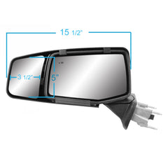 Fit System K SOURCE mirror glass detail showing flat lens for clear reflection