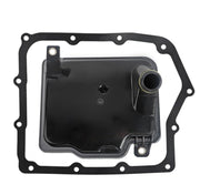 Fitede front view of filter showing fit and mount for easy replacement