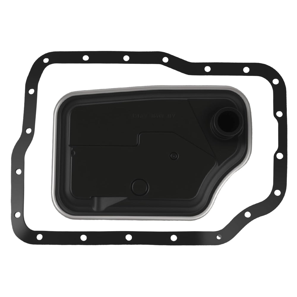 Fitede front view of transmission filter showing shape and fit benefits