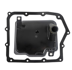 Fitede front view of filter showing fit and mount for easy replacement