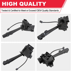 Fitede mounted in steering column demonstrating direct fit installation