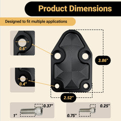 Flashpower close-up of CNC-machined surface highlights precise fit and leak prevention