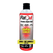 FlatOut QuickStrike front label showing product name and size for fast identification and benefits